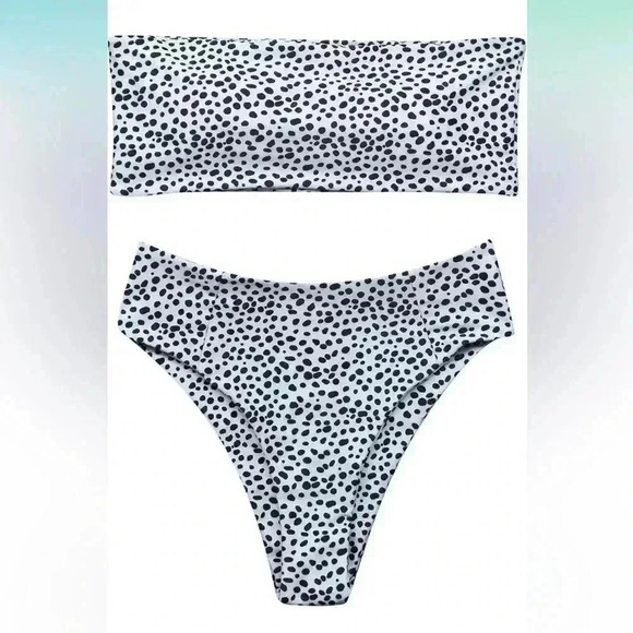 Women's 2 Pieces Bandeau Bikini Swimsuits - Picture 1 of 5